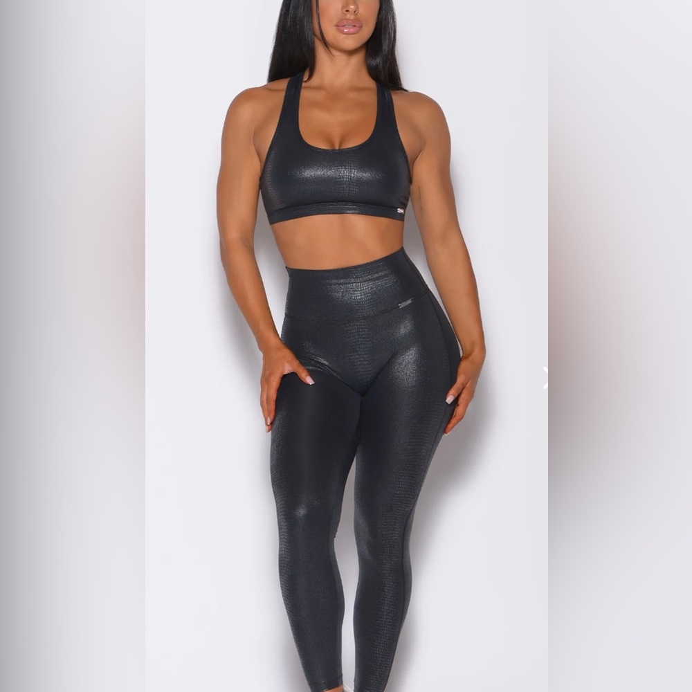 Bombshell snakeskin shine Leggings